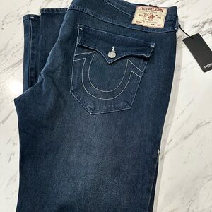 True Religion dark wash skinny Jeans